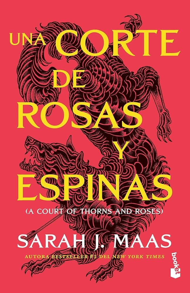 Portada de Una Corte de Rosas y Espinas